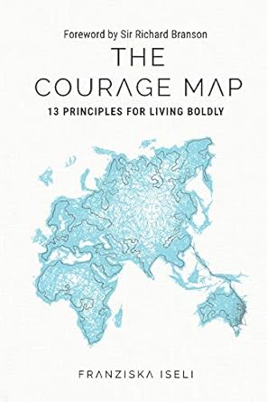 the courage map book cover by Franzieska Iseli