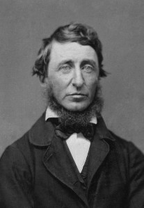 Henry David Thoreau, headshot portrait 
